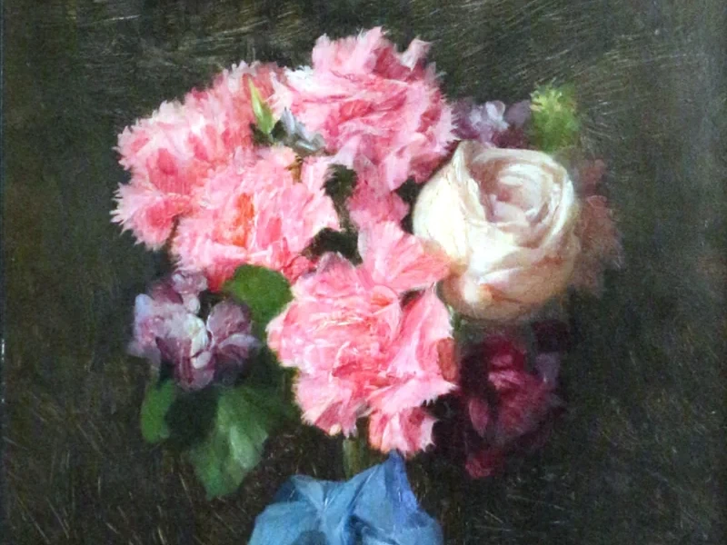 1834-Tito Chelazzi - Bouquet, 1878